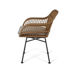 Sedie da patio in rattan per esterni set da 2 di Christopher Knight Home