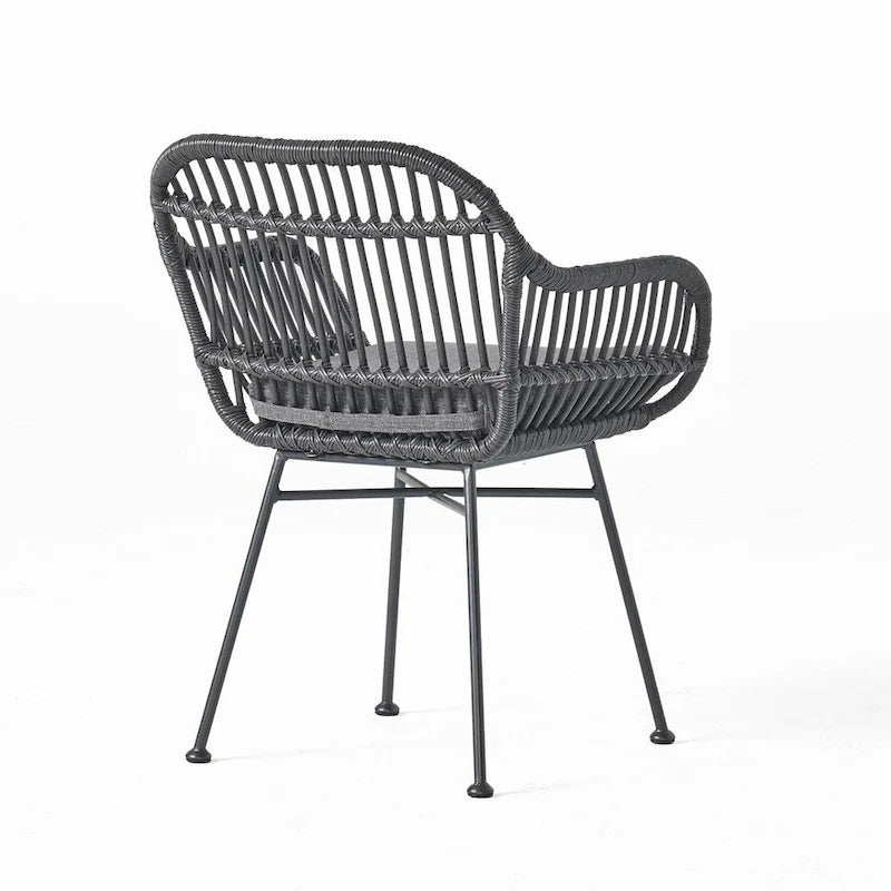 Sedie da patio in rattan per esterni set da 2 di Christopher Knight Home