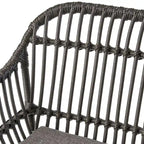 Sedie da patio in rattan per esterni set da 2 di Christopher Knight Home