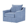 Poltrona girevole "Anatasia Pillow Back" di New Classic Furniture, Prodotto negli Stati Uniti