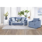 Poltrona girevole "Anatasia Pillow Back" di New Classic Furniture, Prodotto negli Stati Uniti