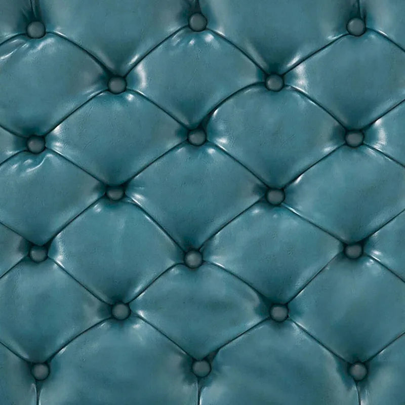 Panca contenitore classica ed elegante rivestita in tessuto con seduta decorata a bottoni capitonné