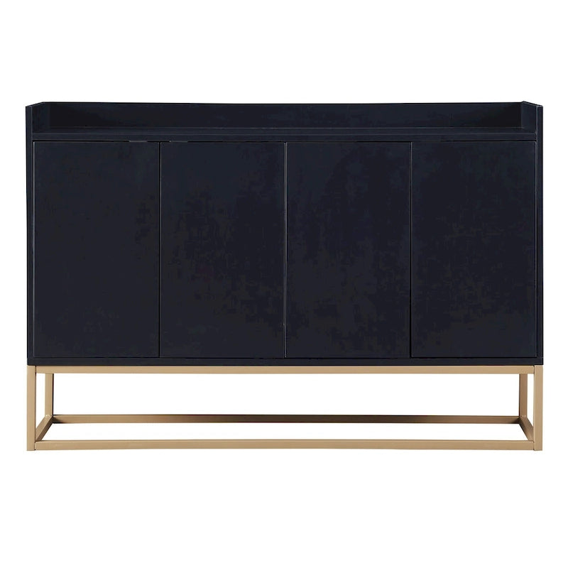 Madia da Cucina Buffet Mobile Credenza per Caffè Mobile Contenitore di Accento Tavolo da Servizio