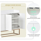 Madia da Cucina Buffet Mobile Credenza per Caffè Mobile Contenitore di Accento Tavolo da Servizio