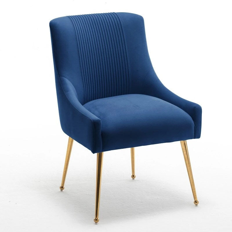 SEYNAR Set di 8 Sedie da Pranzo Moderne in Velluto Glamour per Sala da Pranzo, Sedia Vanity Trapuntata per Soggiorno (senza tavolo)
