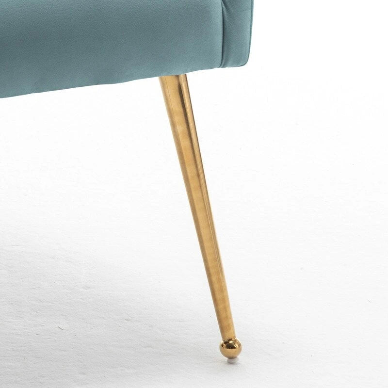 SEYNAR Set di 8 Sedie da Pranzo Moderne in Velluto Glamour per Sala da Pranzo, Sedia Vanity Trapuntata per Soggiorno (senza tavolo)