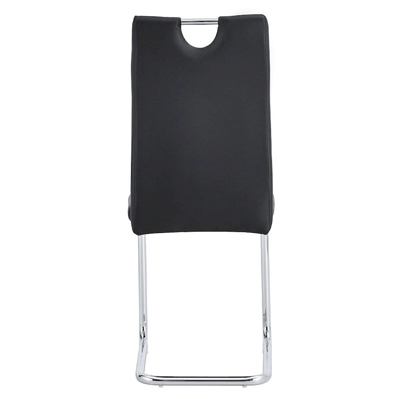 Set di 4 sedie da pranzo moderne, sedie da sala da pranzo/cucina laterali
