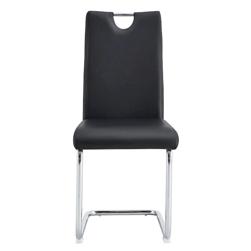 Set di 4 sedie da pranzo moderne, sedie da sala da pranzo/cucina laterali
