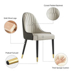 Set da pranzo rettangolare allungabile a 9 pezzi con gambe incrociate in pietra sinterizzata e 8 sedie