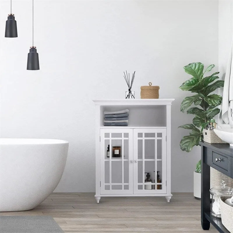 Mobiletto da terra con 1 ripiano regolabile 3 - 12P x 26.5L x 34A