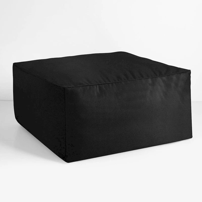 Pouf Sorra Home Sunbrella da esterno con cordino, tinta unita