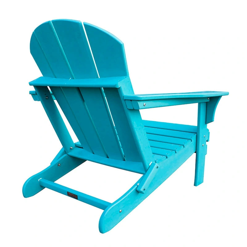 Sedia Adirondack pieghevole Panama Jack in Poliresina - Verde acqua - 76L x 81W x 91H cm