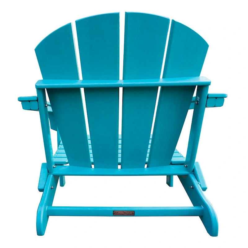 Sedia Adirondack pieghevole Panama Jack in Poliresina - Verde acqua - 76L x 81W x 91H cm