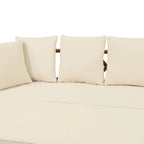 Letto da giorno per esterni in legno di acacia, cuscini resistenti all'acqua di Christopher Knight Home