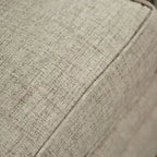 Divano a 2 posti transizionale Chetbert rivestito in tessuto crema di Furniture of America