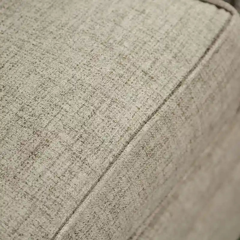 Divano a 2 posti transizionale Chetbert rivestito in tessuto crema di Furniture of America