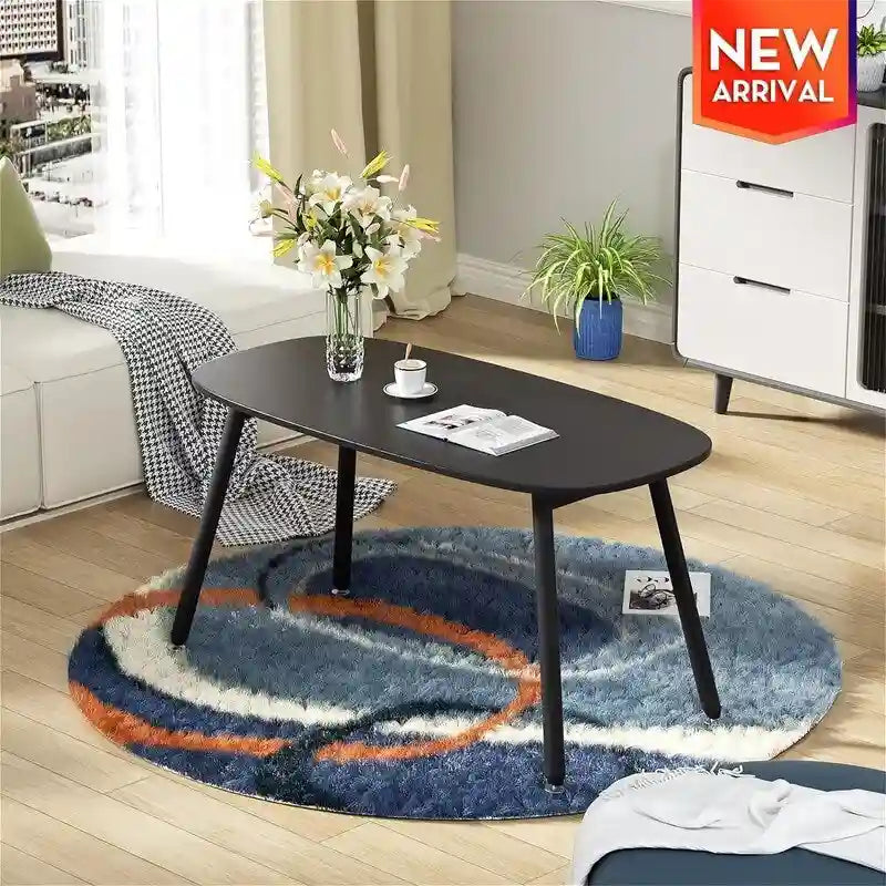 Tavolino da caffè pieghevole, stile rustico country - 31,5D x 15,7W x 17,7H