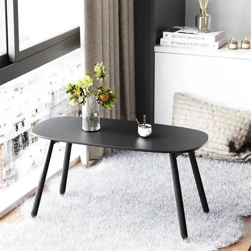 Tavolino da caffè pieghevole, stile rustico country - 31,5D x 15,7W x 17,7H