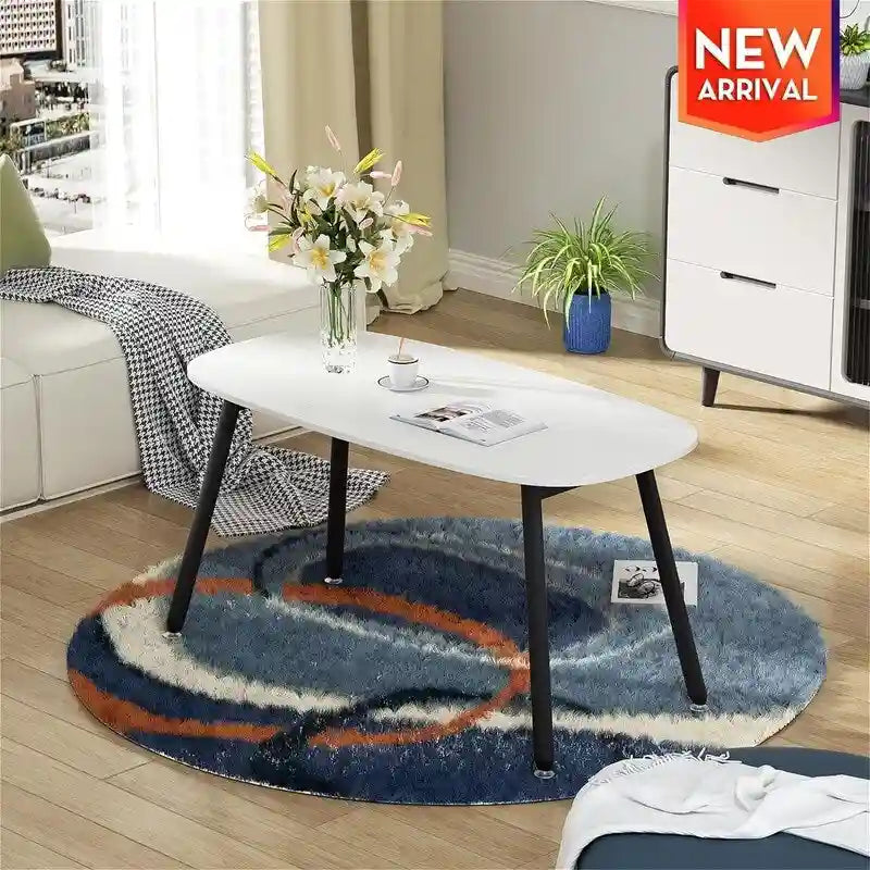 Tavolino da caffè pieghevole, stile rustico country - 31,5D x 15,7W x 17,7H