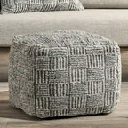 Pouf da interno/esterno in tessuto riciclato Villa by Classic Home Shades 18