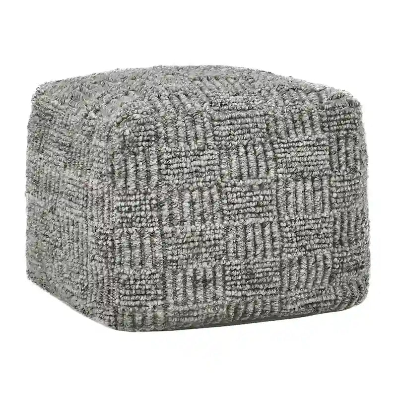 Pouf da interno/esterno in tessuto riciclato Villa by Classic Home Shades 18
