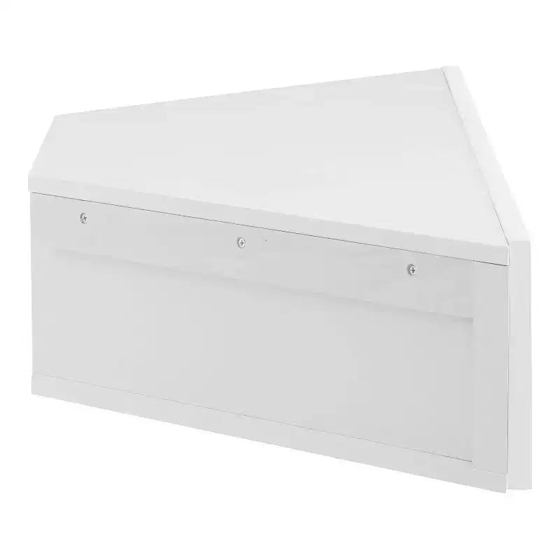 Vondal Porta TV da Parete ad Angolo Moderno Metà Secolo a 3 Ripiani per TV fino a 50"