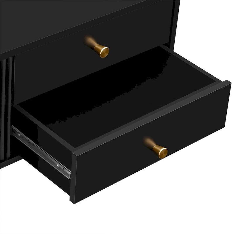 Mobile Porta TV per TV da 65+ Pollici, Tavolo Consolle Media TV, Mobile TV Moderno con Spazio Contenitore, Mobile Contenitore per Soggiorno