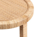 Tavolino in Rattan Rafina di Kate and Laurel - 16x16x24