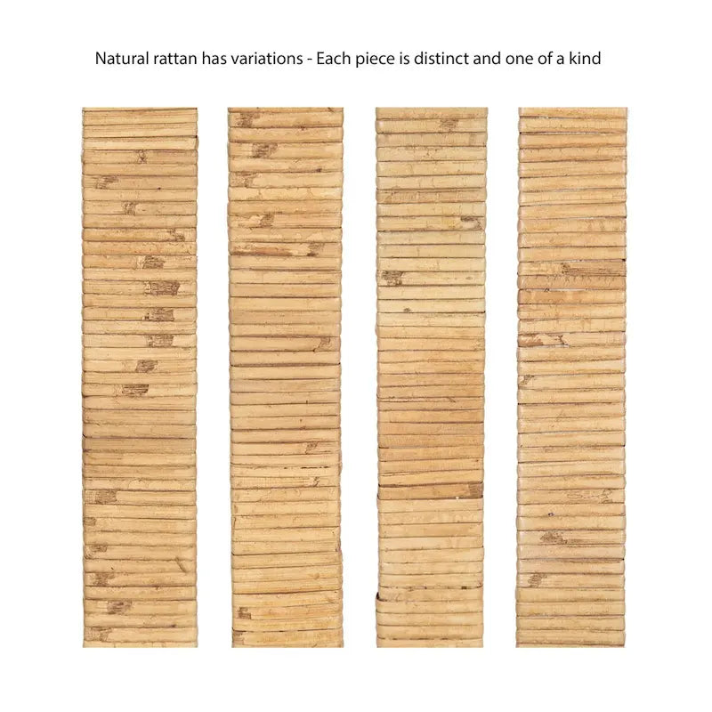 Tavolino in Rattan Rafina di Kate and Laurel - 16x16x24