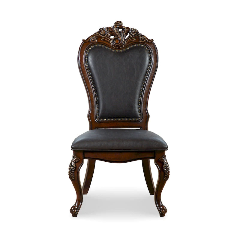 Set da pranzo espandibile 7 pezzi in legno massello tradizionale Eugene Furniture of America