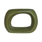 Sgabello Aurelle Home Roscoe Moderno Rotondo Geometrico in Cemento