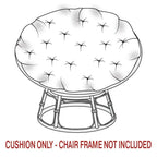 Cuscino Papasan da esterno Sorra Home Sunbrella - 44 pollici L x 44 pollici L x 4 pollici H