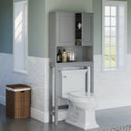 RiverRidge Ashland Salvaspazio bagno sopra il WC, armadietto da parete per medicinali con ripiano regolabile