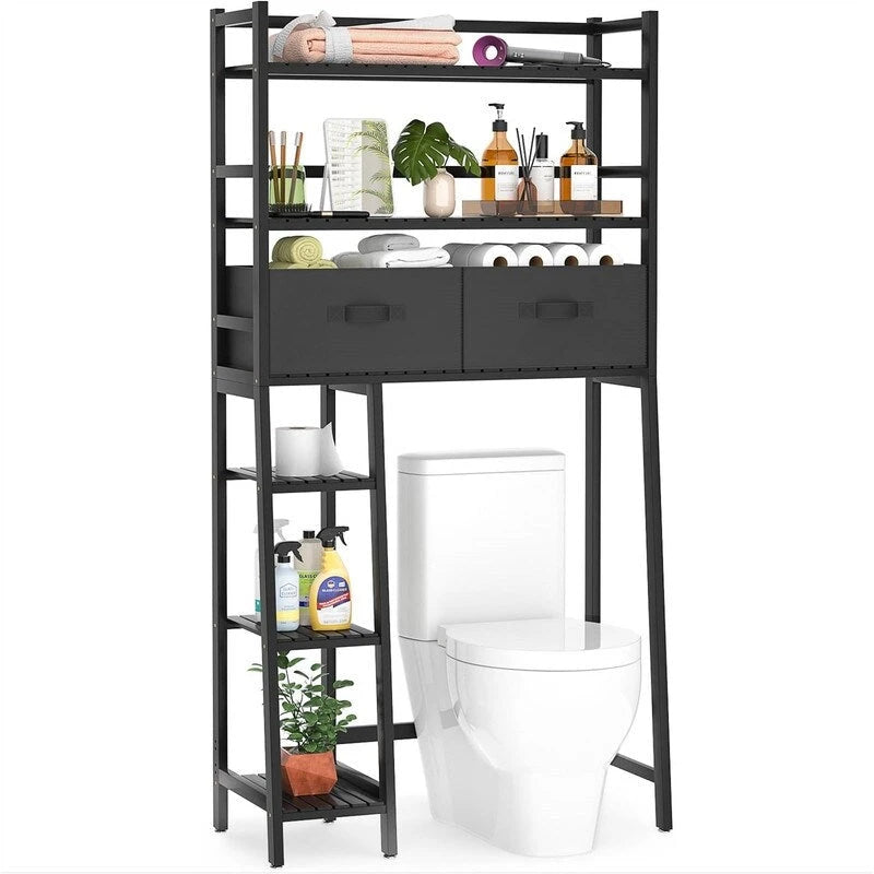 Mobiletto da bagno salvaspazio sopra il WC - 30P x 83L x 165A cm
