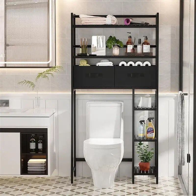 Mobiletto da bagno salvaspazio sopra il WC - 30P x 83L x 165A cm