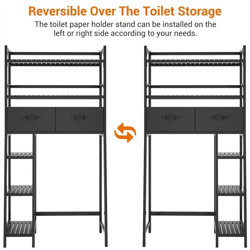 Mobiletto da bagno salvaspazio sopra il WC - 30P x 83L x 165A cm