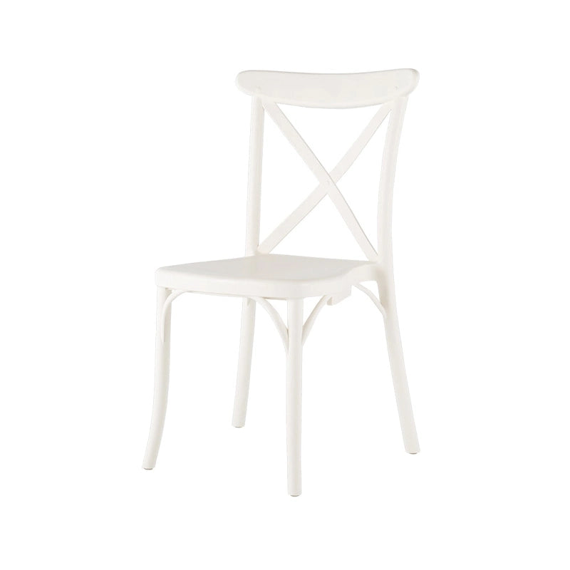 Sedie da pranzo per esterni Xenia in resina plastica (set da 2)
