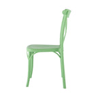 Sedie da pranzo per esterni Xenia in resina plastica (set da 2)