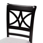 Set di 4 sedie da pranzo Clarke - Baxton Studio