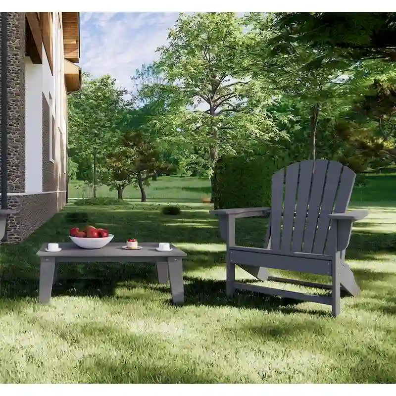 Sedia Adirondack in plastica riciclata Highdun