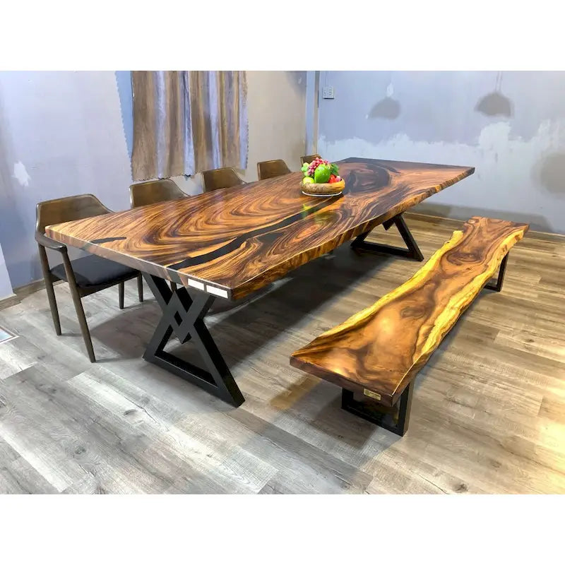 Tavolo da pranzo Sundaland 118 Large Slap Live Edge