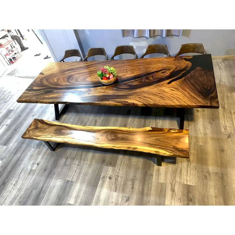 Tavolo da pranzo Sundaland 118 Large Slap Live Edge