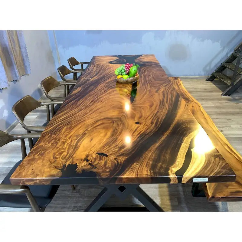 Tavolo da pranzo Sundaland 118 Large Slap Live Edge
