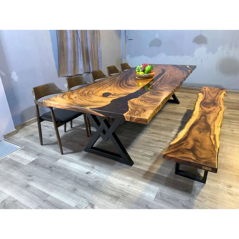 Tavolo da pranzo Sundaland 118 Large Slap Live Edge