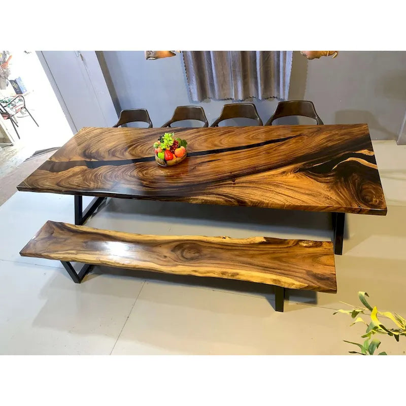 Tavolo da pranzo Sundaland 118 Large Slap Live Edge
