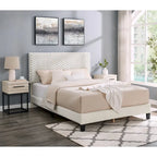 Set 3 Pezzi Camera da Letto Findlay Roundhill Furniture in Bianco Colomba