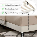 Set 3 Pezzi Camera da Letto Findlay Roundhill Furniture in Bianco Colomba