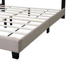 Telaio letto imbottito regolabile Queen Size elegante, resistente e antimacchia, non necessita di ingombranti materassi a molle interne