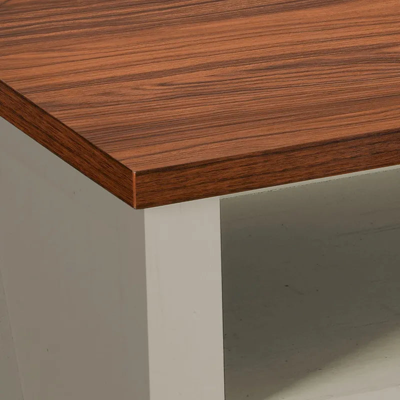 Credenza a buffet rustica con ante scorrevoli a persiana