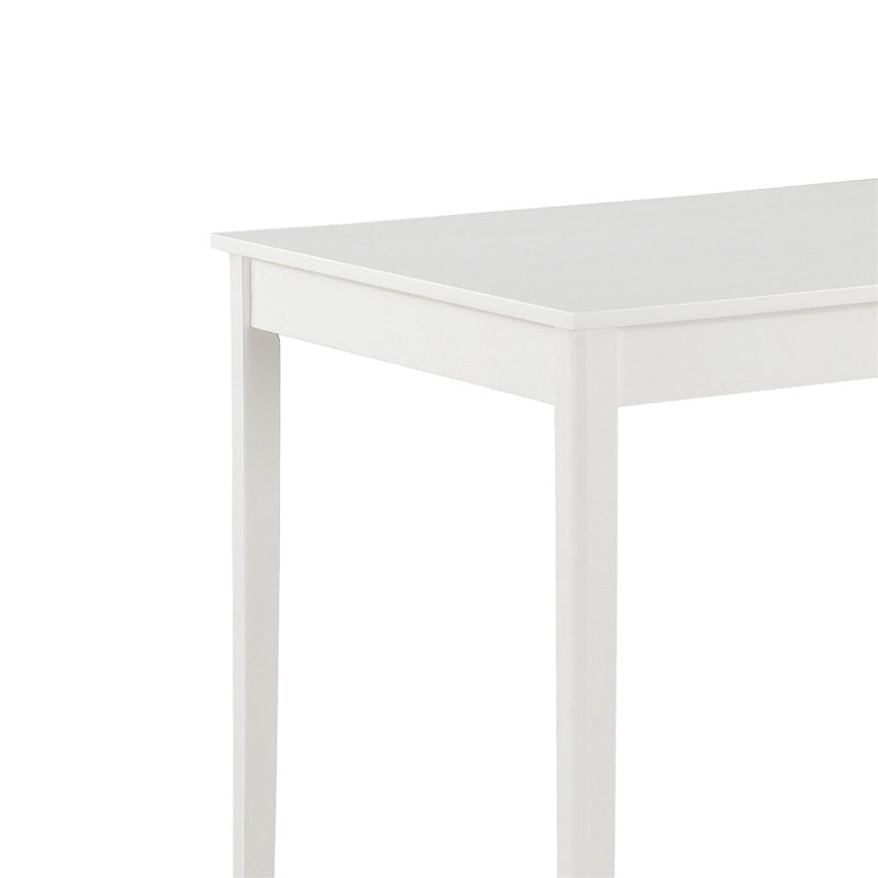 Set da pranzo in legno da 45 pezzi con schienale e gambe a scala